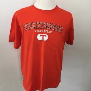 Jerzees Tennessee Volunteers Football T-shirt Size XL Orange/Red